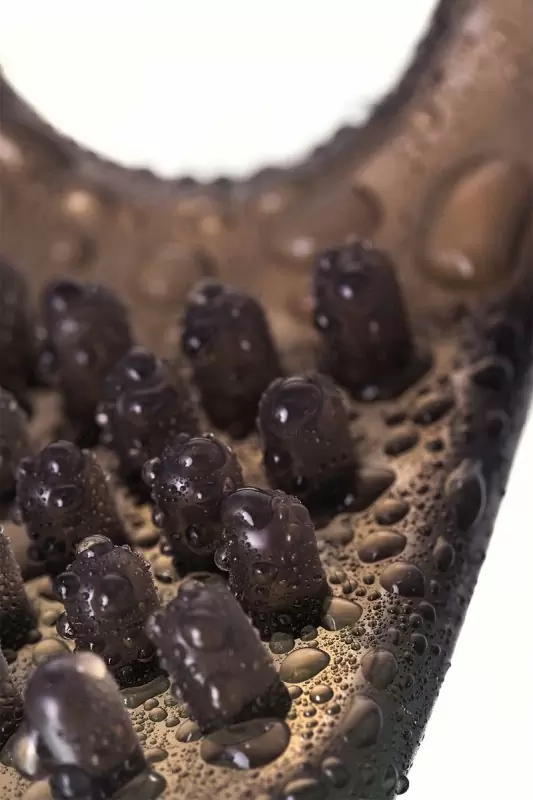 Эрекционное кольцо TOYFA XLover с текстурированным клиторальным стимулятором – серый