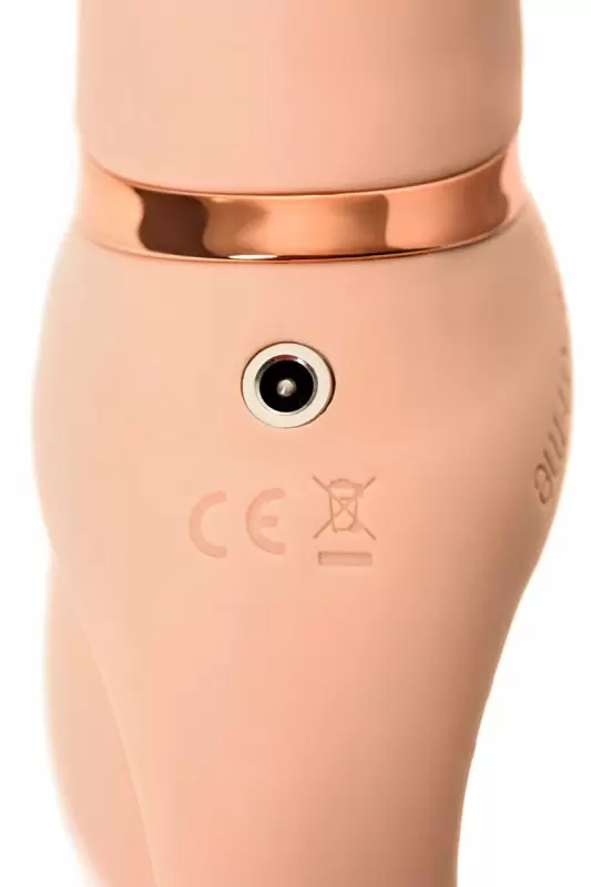 Безремневой страпон с вибрацией. Strap-on-me. 25 см. Телесный цвет