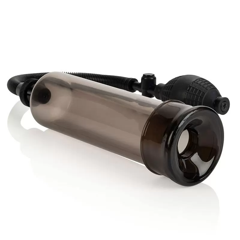 Мужской набор Rock Hard: помпа, анальная пробка и ремешок на мошонку с кольцом