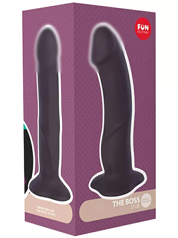 Реалистичный фаллоимитатор Fun Factory THE BOSS STUB, 19 см, силикон