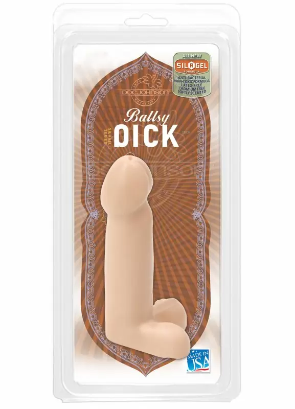 Анальный фаллос Ballsy Dick - 3,5