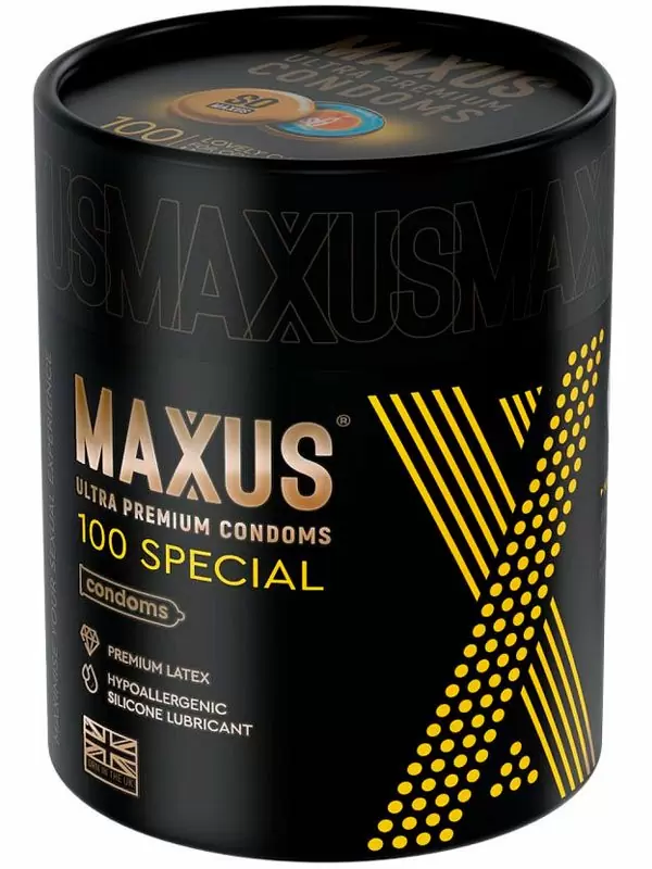 Презервативы MAXUS Special, точечно-ребристые, 12 шт