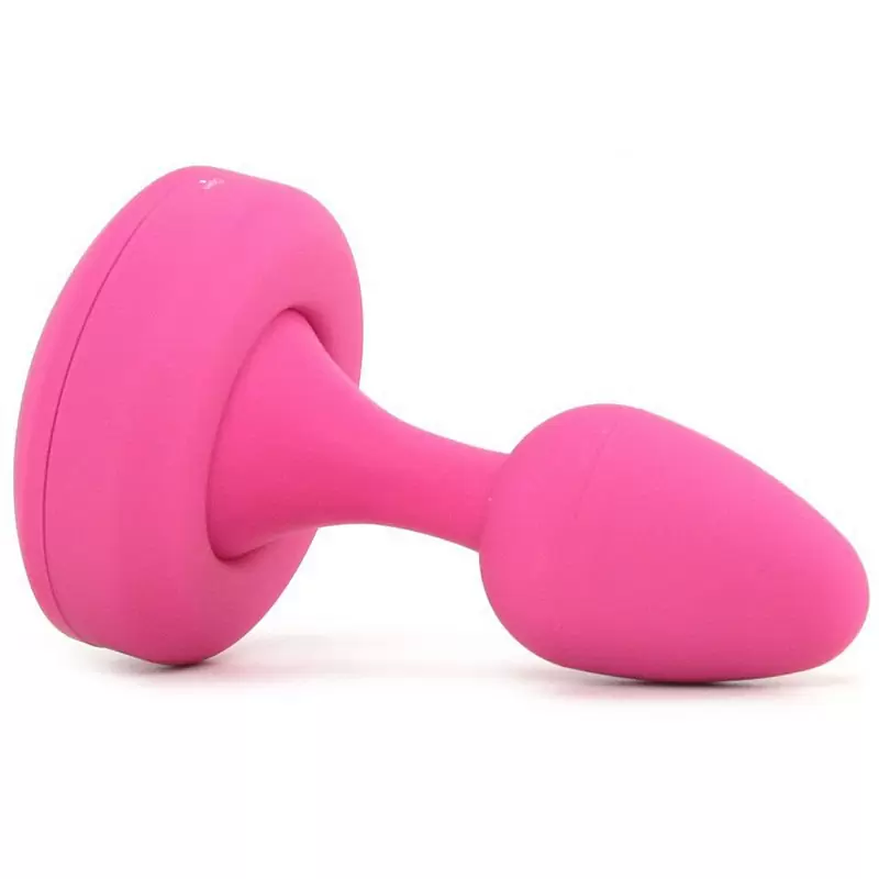 Анальная пробка Flexi Risque с вибрацией – розовый