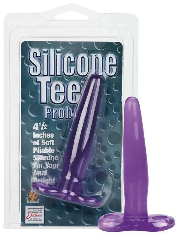 Анальная пробка Tee Probes – фиолетовый
