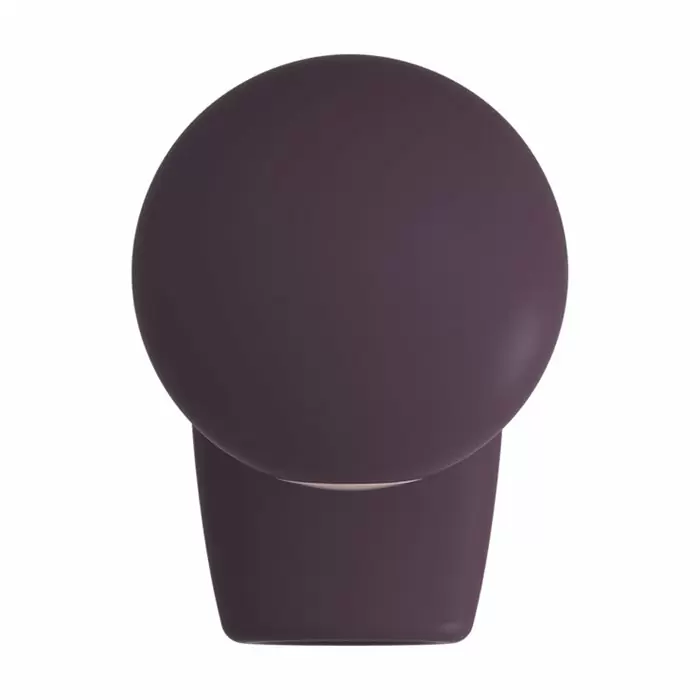 Интенсивный стимулятор клитора Irresistible Invincible Purple, 12 см, силикон, фиолетовый