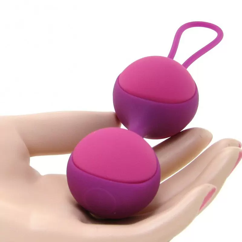 Набор из 3-х вагинальных шариков разного веса Stella II - Pink