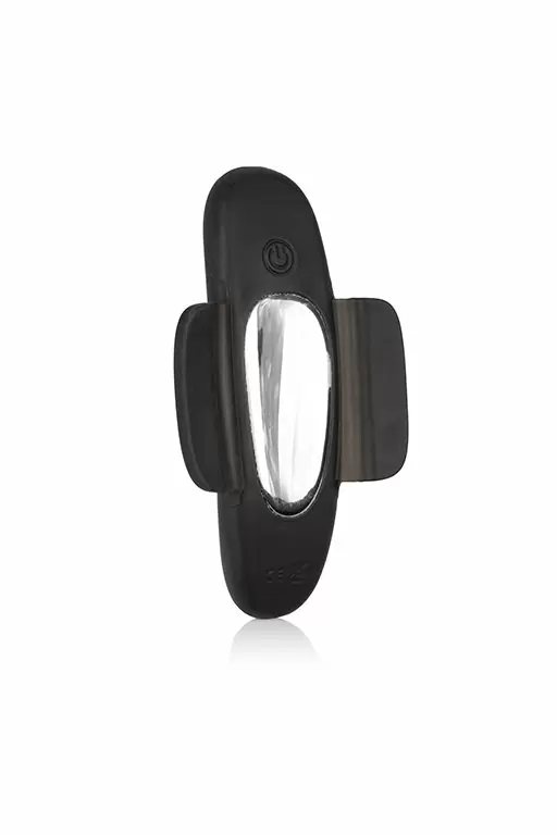 Носимый стимулятор клитора Lock-N-Play Wristband Remote Panty Teaser, с пультом Д/У, 12 режимов, 9,5 см, черный