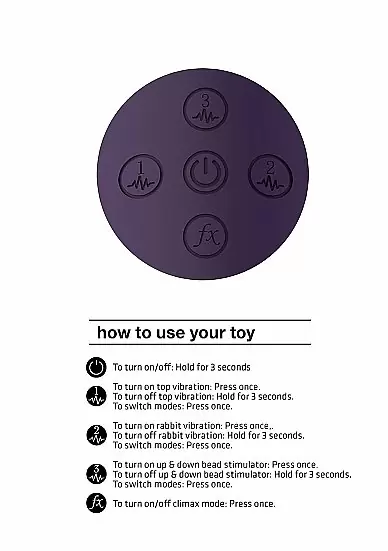 Изогнутый вибратор-кролик Halo, со стимулирующим кольцом, функцией 