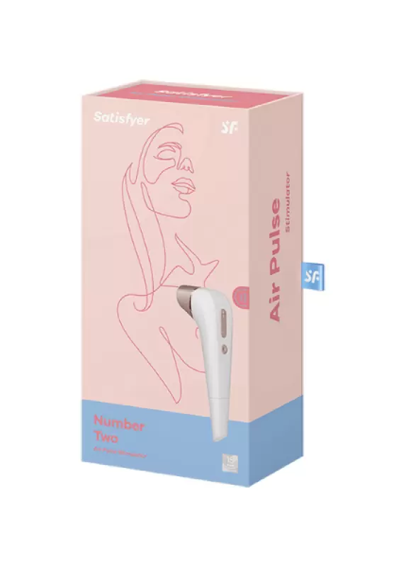 Вакуумно-волновой стимулятор клитора Satisfyer 2, 16,5 см, 11 режимов, белый