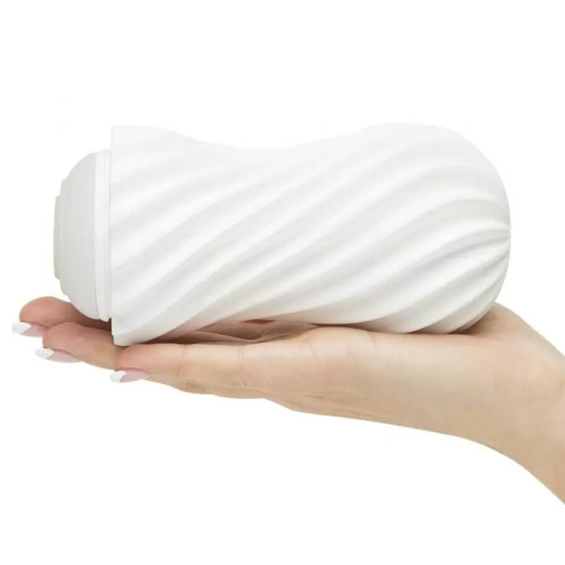 Маструбатор Tenga Flex Silky White - белый