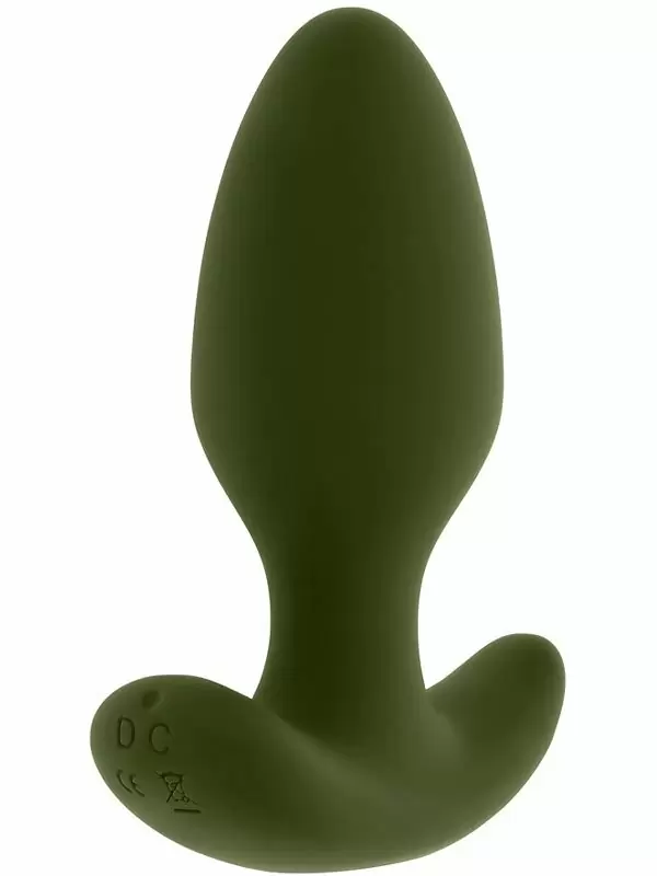 Анальная пробка Evolved The Colonel, с вибрацией, 7 режимов, 3 скорости, хаки