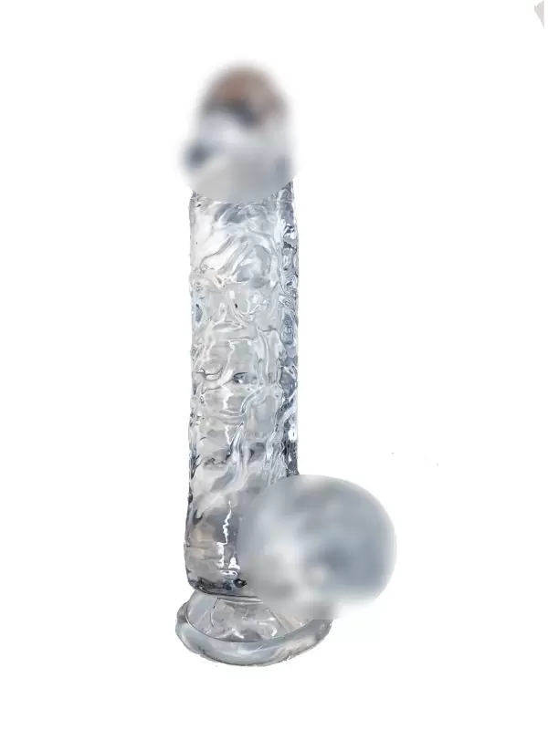 Фаллоимитатор OnOna Crystal Desire, размер M, с присоской, прозрачный