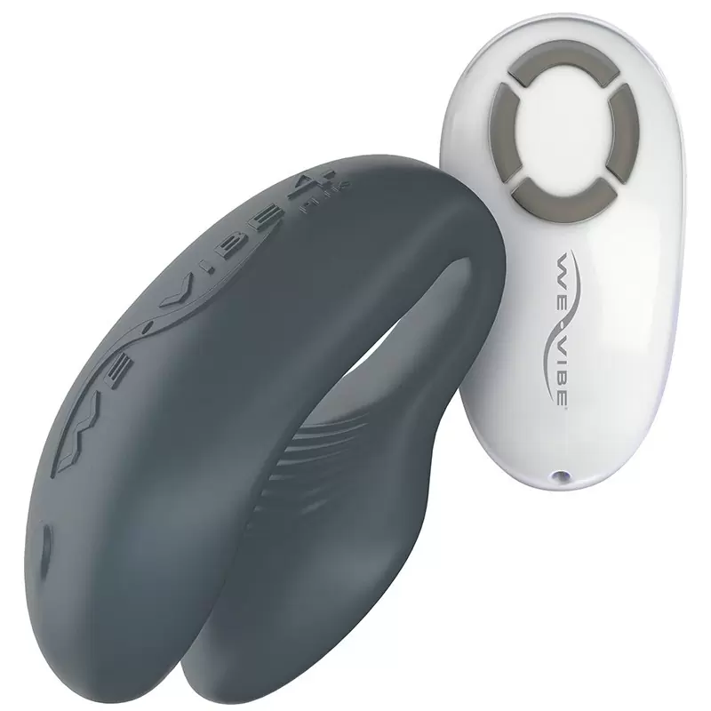Вибромассажер для пар на радиоуправлении We-Vibe 4 Plus – серый