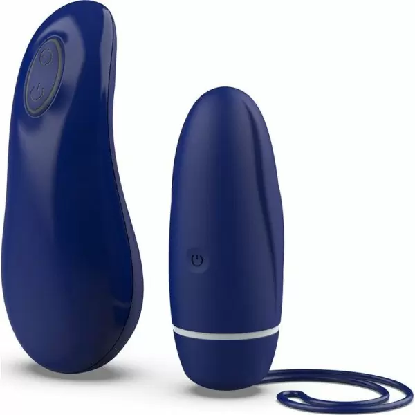 Виброяйцо с пультом управления Bnaughty Deluxe Unleashed Midnight