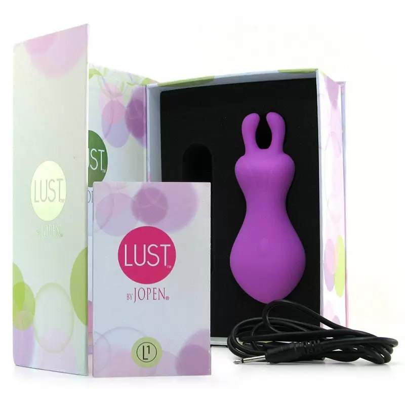 Перезаряжаемый мини-вибромассажер Lust by Jopen L1 – фиолетовый
