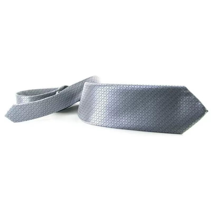 Фиксация Christian Grey’s Silver Tie в виде галстука – серебристая