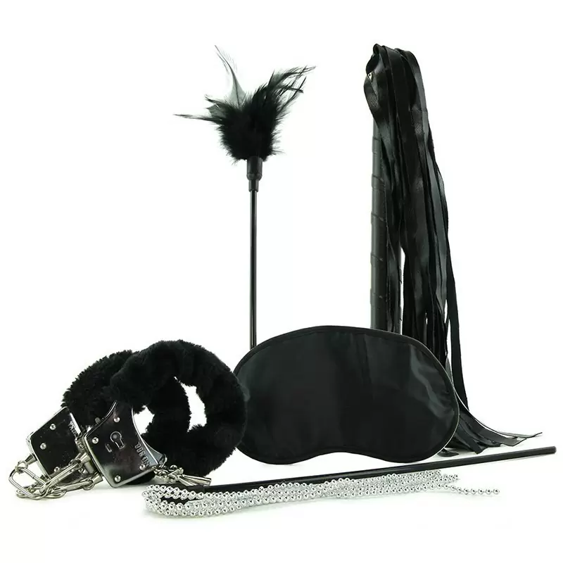 Дерзкий подарочный набор к 8 Марта для ценителей бондажа. Bondage Teaser Kit - черный