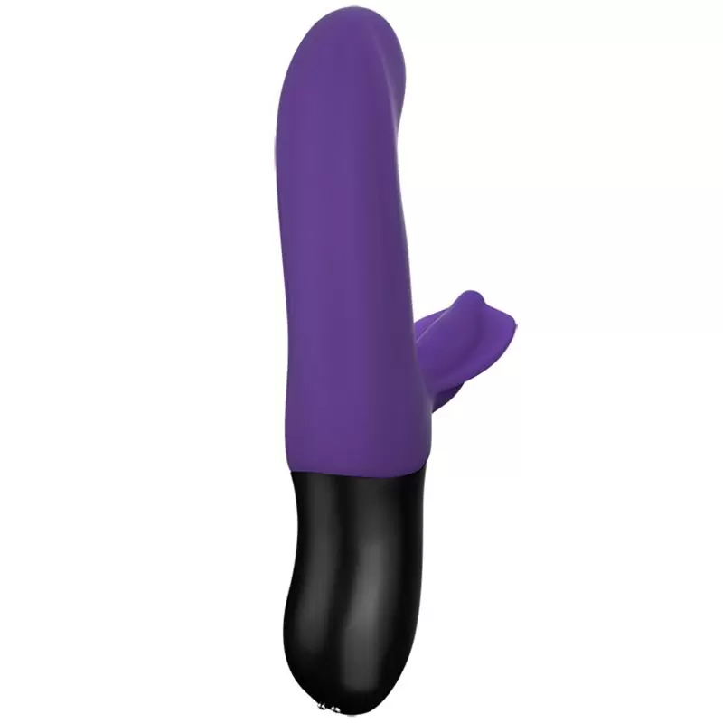 Пульсирующий вибратор-кролик Fun Factory Bi Stronic Fusion 21,5 см, с функцией толчков, фиолетовый