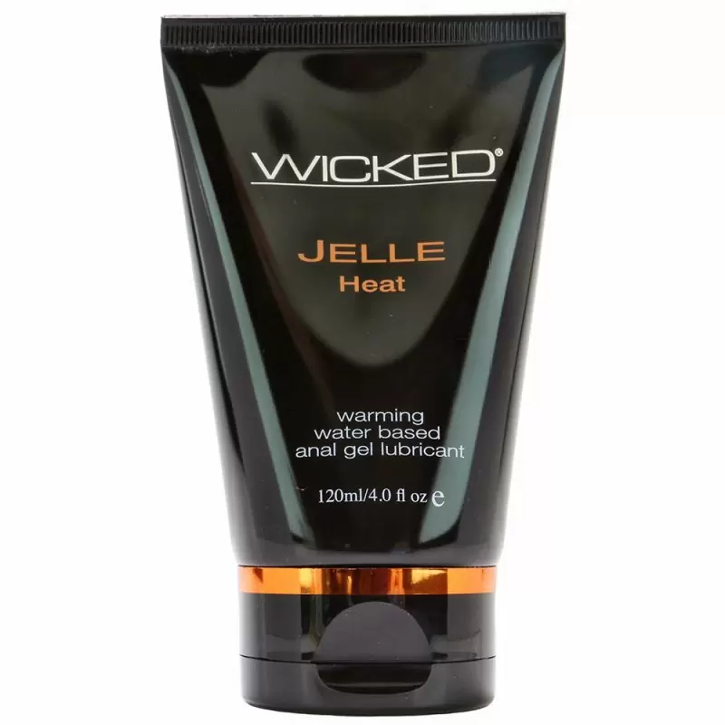 Анальный согревающий лубрикант WICKED JELLE HEAT на водной основе JELLE 120 мл