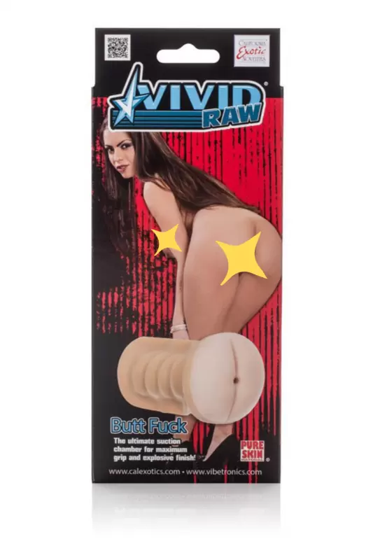 Мастурбатор анус Vivid Raw Butt Fuck – телесный