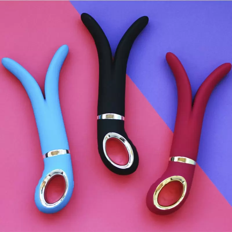 Универсальный анатомический вибромассажер Gvibe 2 – голубой