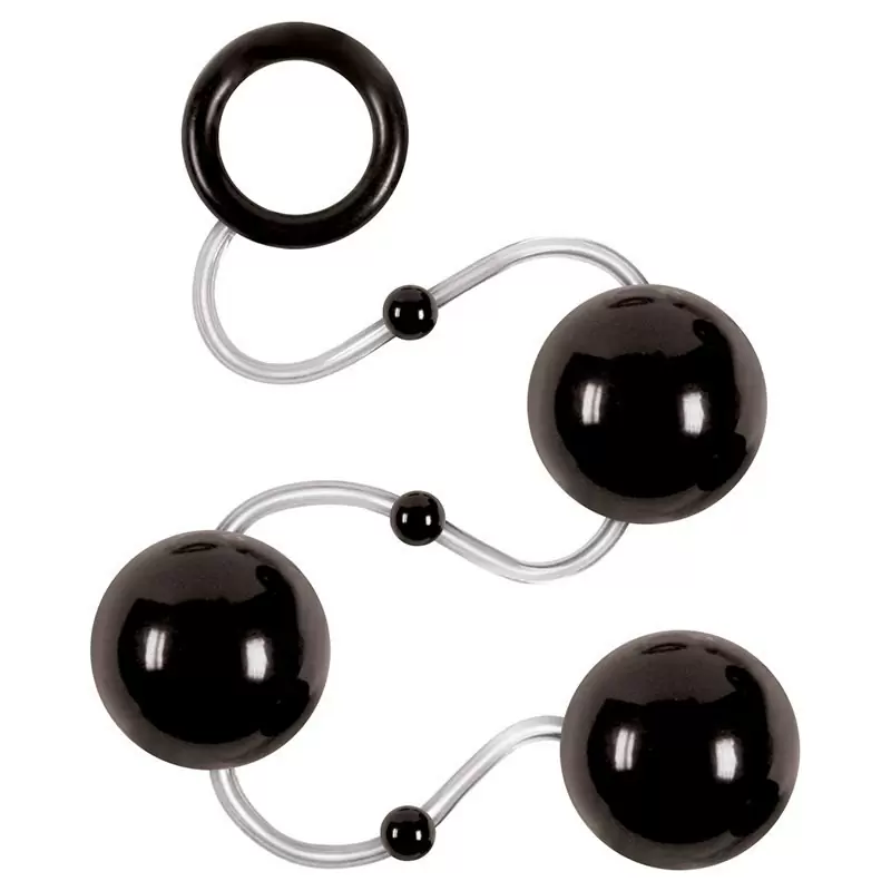 Анальные шарики Renegade Pleasure Balls – черный