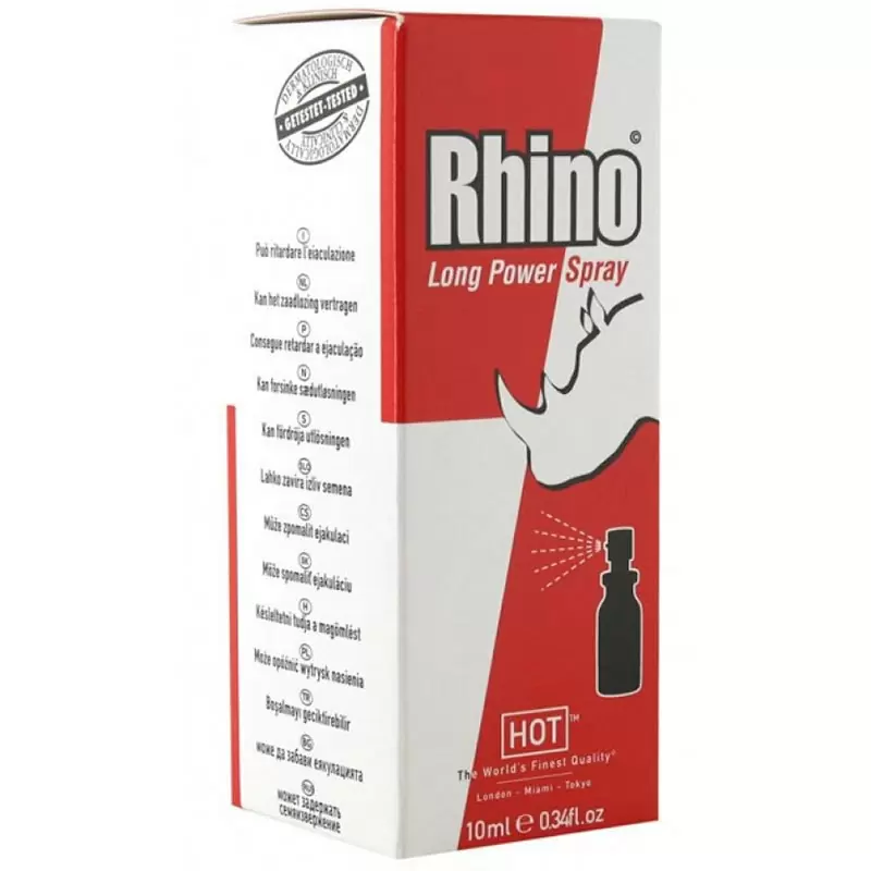 Спрей-пролонгатор Rhino Long Power Spray для мужчин – 10 мл