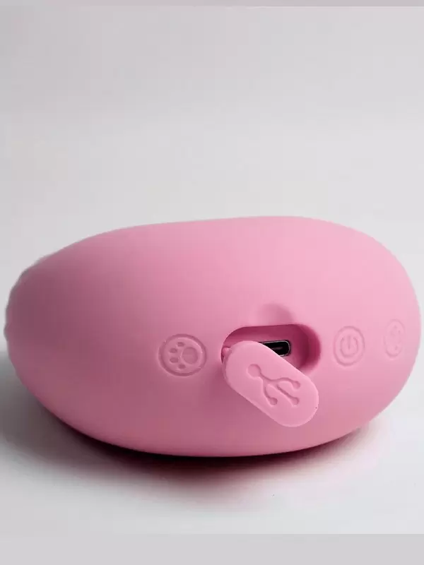 Изогнутый вибратор Youvic, 23,9 см, 10 режимов, силикон, розовый