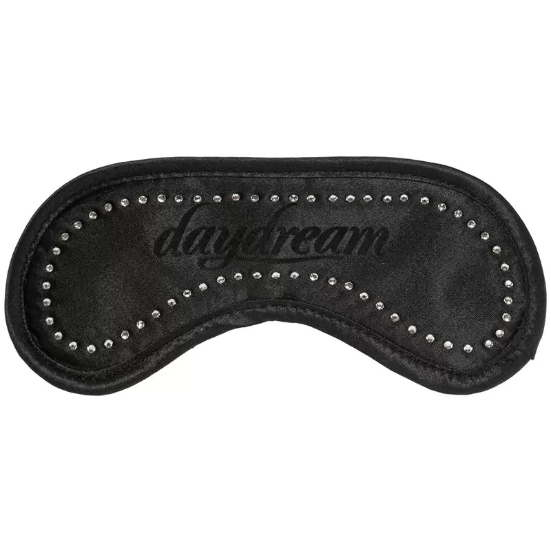 Маска на глаза Swarovski Черная