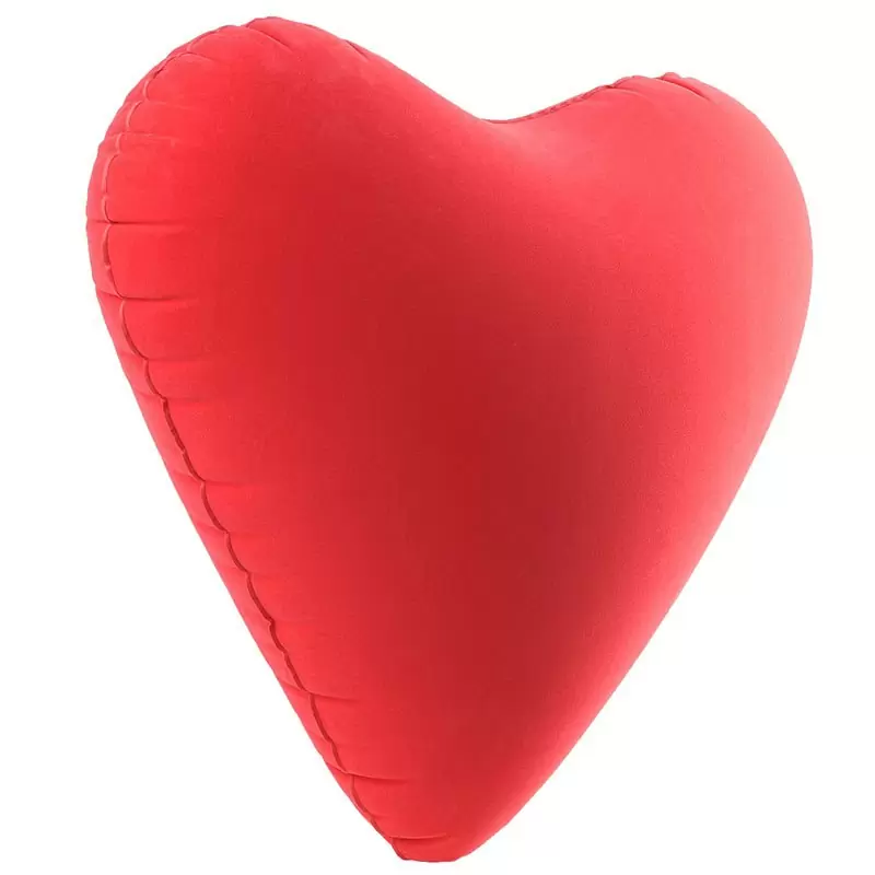 Надувная подушка в форме сердца Inflatable Lovers Pillow
