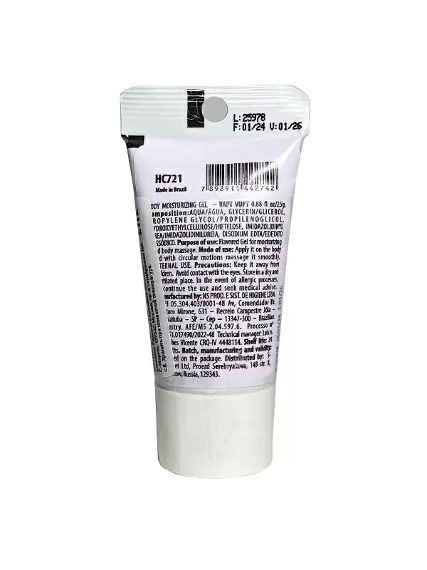 Лубрикант Hot Flowers Vapt Vupt с увлажняющим эффектом, водная основа, 25 мл