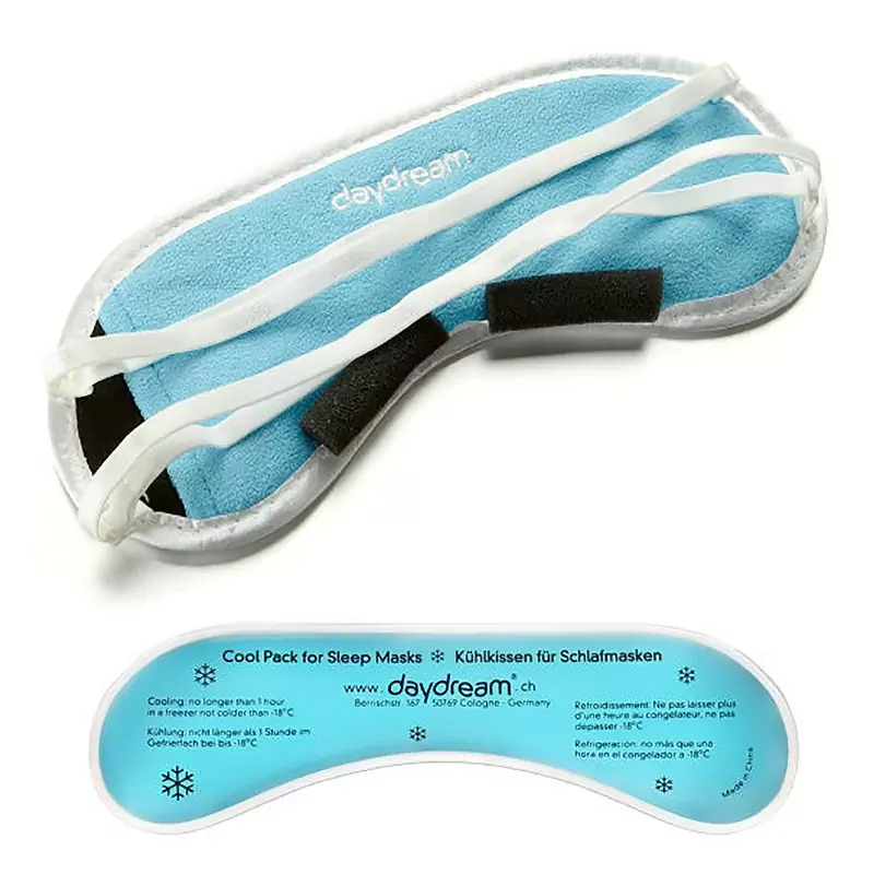 Маска для сна Ретинол/Керамид - Цветочная голубая