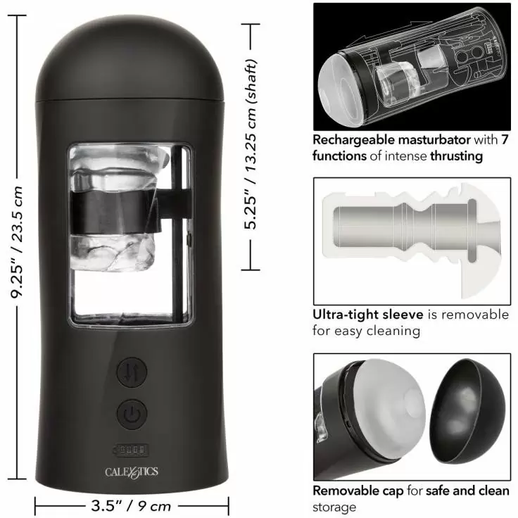 Инновационный умный мастурбатор Bionic Power Stroking Masturbator