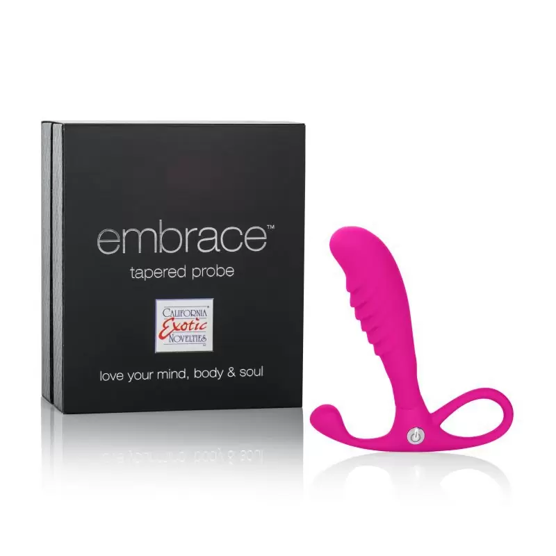 Стимулятор простаты Embrace Tapered Probe перезаряжаемый – розовый