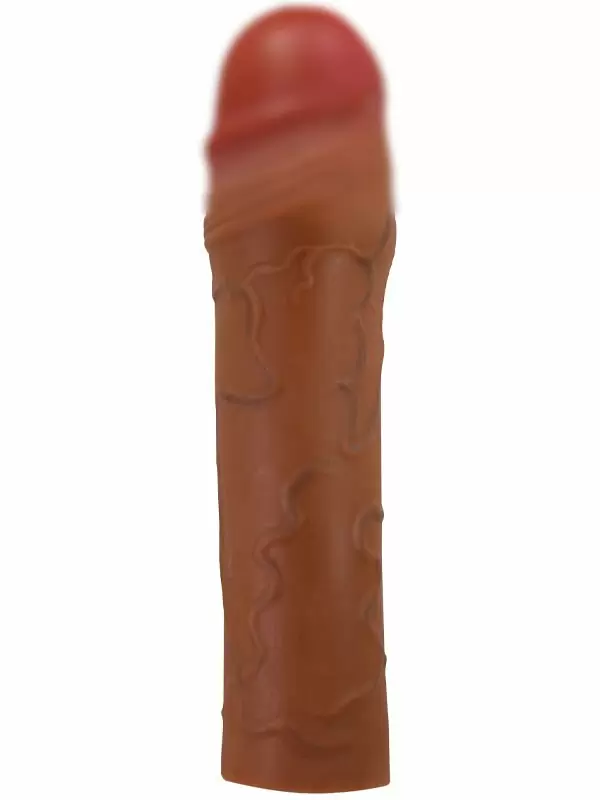 Реалистичная насадка-удлинитель Baile Chane, ТПР, 18 см