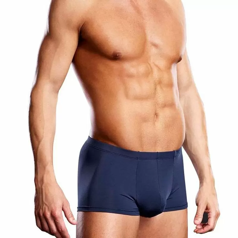 Темно-синие транк-боксеры BlueLine из микрофибры – L/XL
