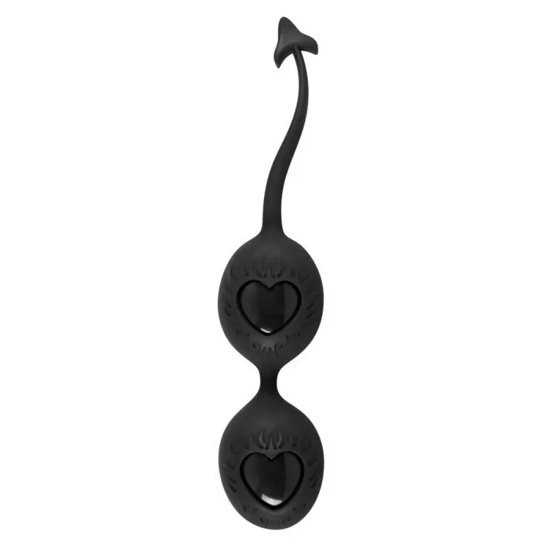 Оригинальные вагинальные шарики Black Velvets – черный