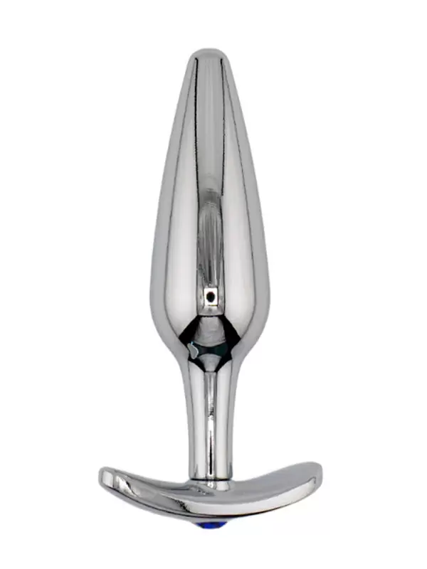 Алюминиевая анальная пробка для ношения Medium