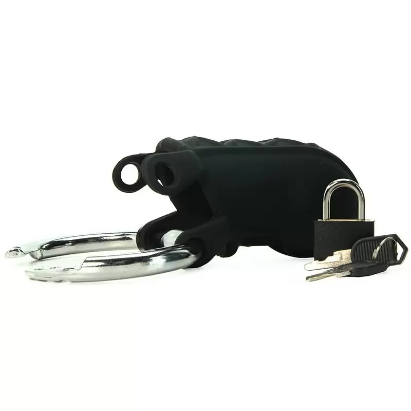 Замок верности Extreme Silicone Cock Blocker – черный