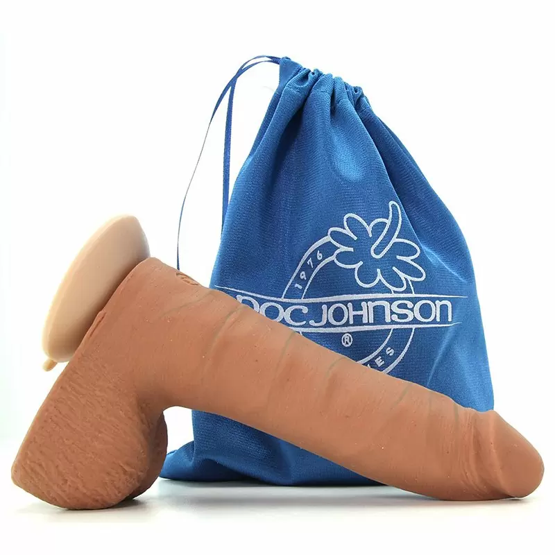 Фаллоимитатор реалистик Realistic Cock UR3 7” Slim – коричневый