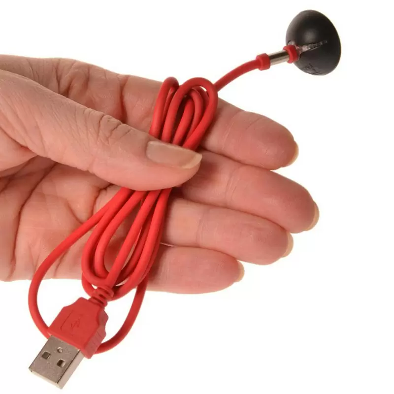 Ребристый пульсатор Stronic Drei, 24 см, 10 режимов, нежно-розовый