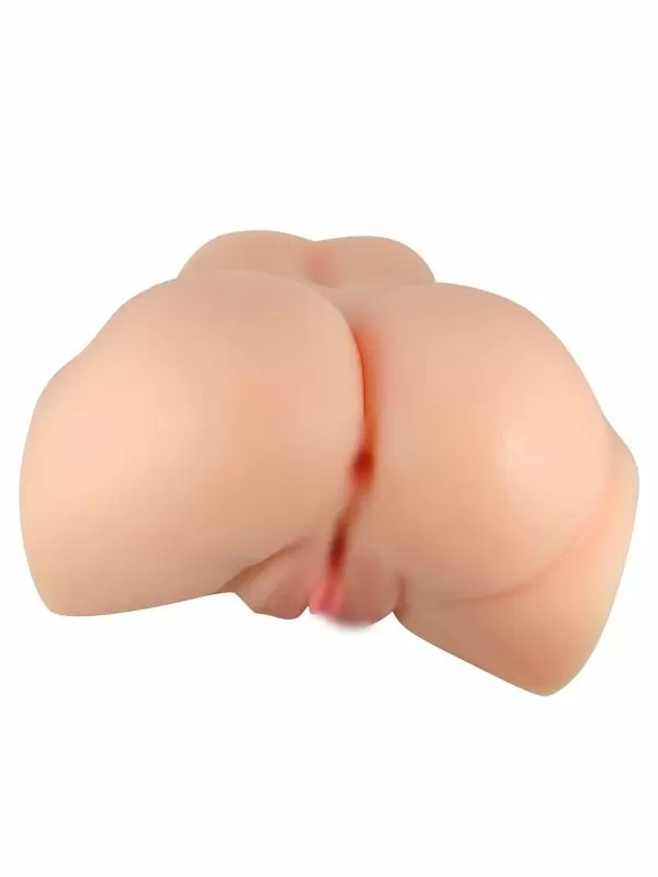 Реалистичный мастурбатор Baile Emilia, мини-полуторс вагина-анус, ТПР, телесный