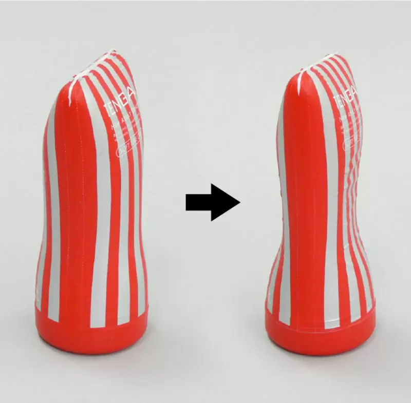 Tenga&Keith Haring мастурбатор Soft Tube - красный с белым