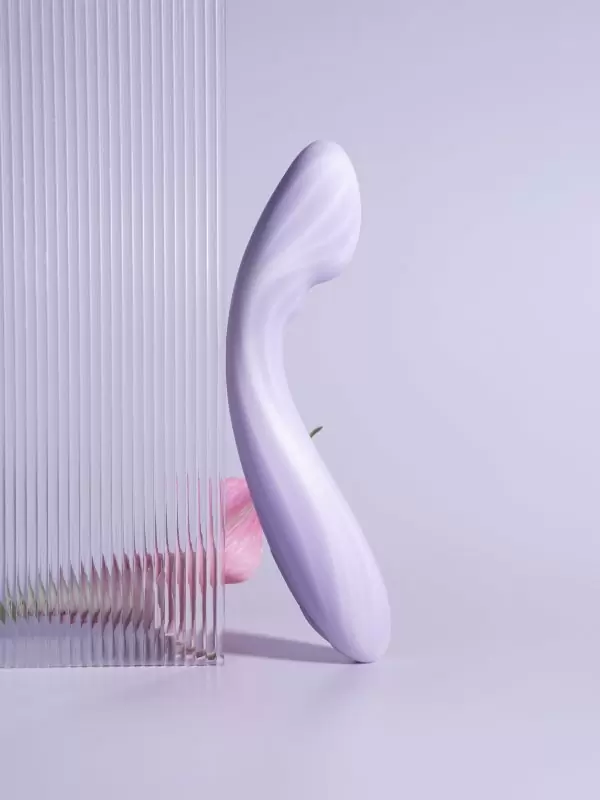 Умный вибромассажёр SVAKOM Margot, 5 режимов, нагрев, два мотора, лавандовый