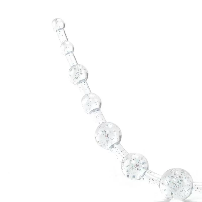 Анальные бусы Extreme Pure Gold X-10 Beads – серебристый