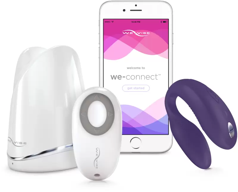 Вибратор для пар We-Vibe Sync (пурпурный)
