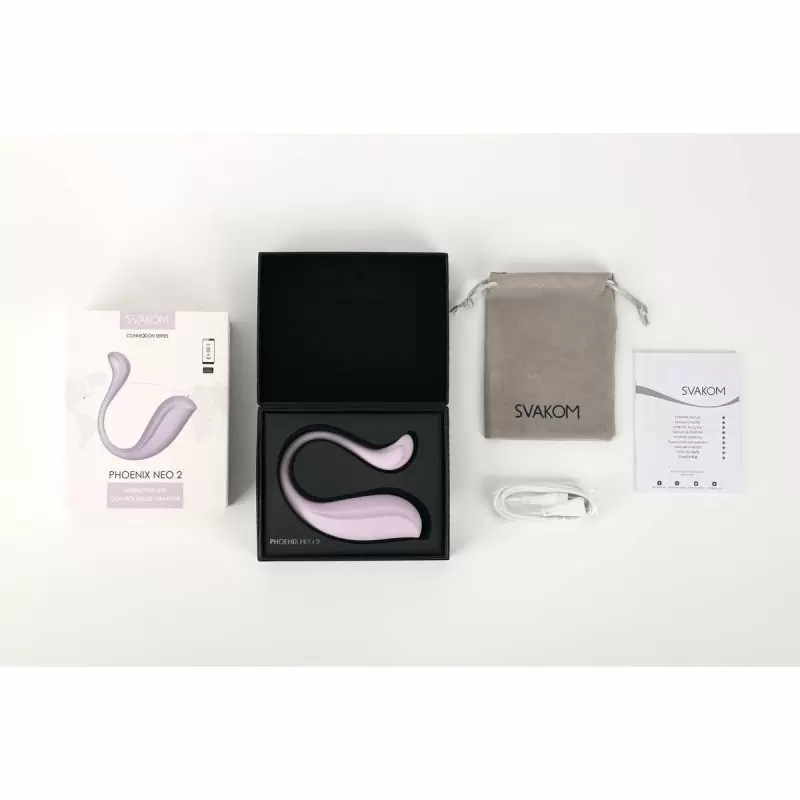 Интерактивный вибромассажер PHOENIX NEO 2 Pastel Lilac