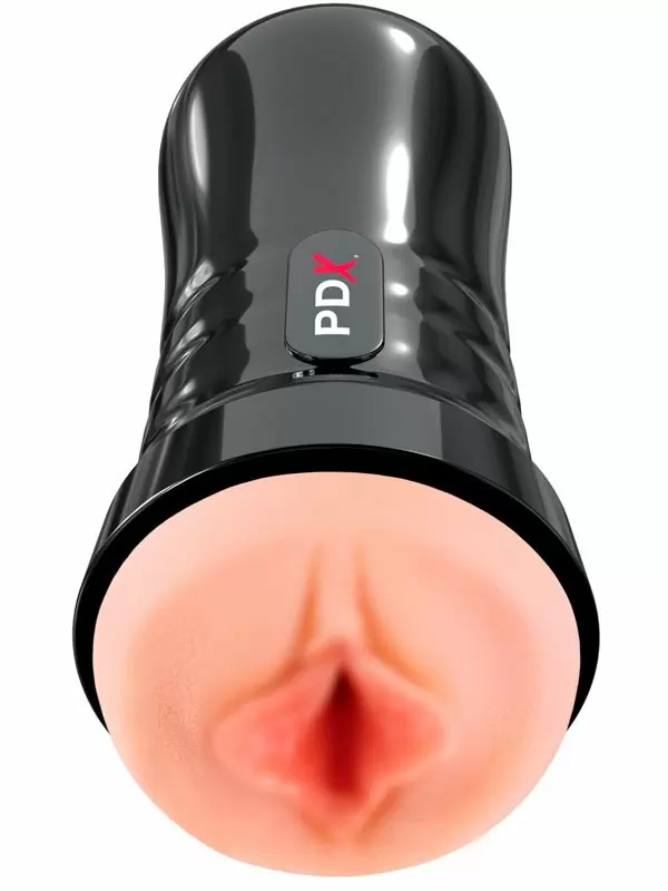 Реалистичный мастурбатор Pipedream Wet Pussies, Super Luscious Lips, самосмазывающийся,  21 см, ТПР