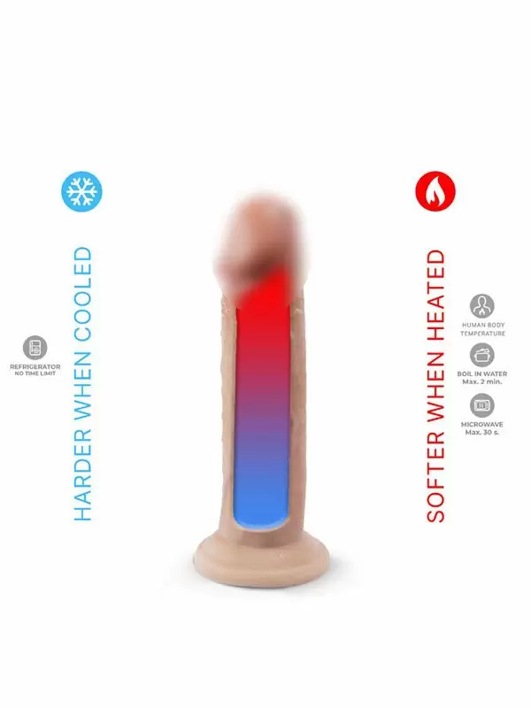 Реалистичный фаллоимитатор SILEXD Model 1, 19 см, силикон, телесный