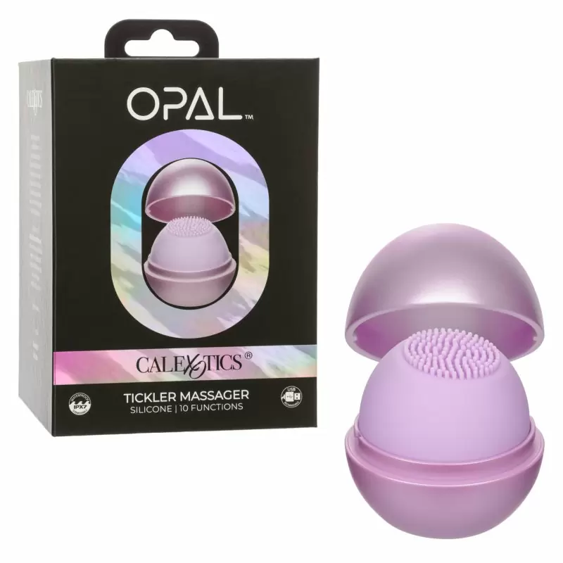 Универсальный вибратор OPAL RIPPLE MASSAGER, 10,25 см, 10 режимов, фиолетовый